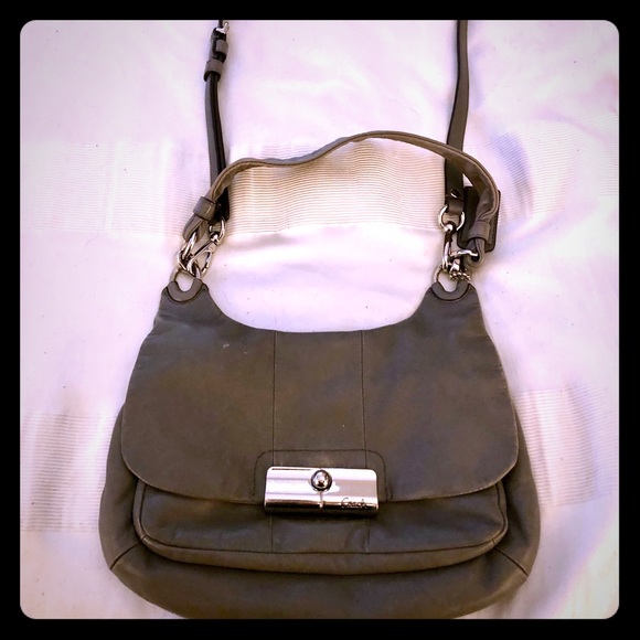 Handbags - Grey Crossbody Coach